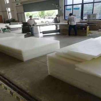 厂销pp塑料板裁断机垫板 车床胶板下料板冲板可任意切割定做不品